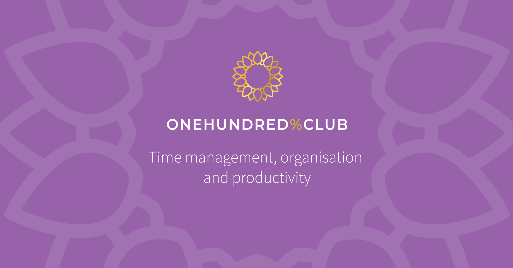 Time Management, Organisation and Productivity Logo